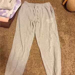 American Eagle Outfitters Light Gray Lounge Pants